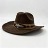 Women S Vintage British Style Wide Brim Western Outdoor Hat