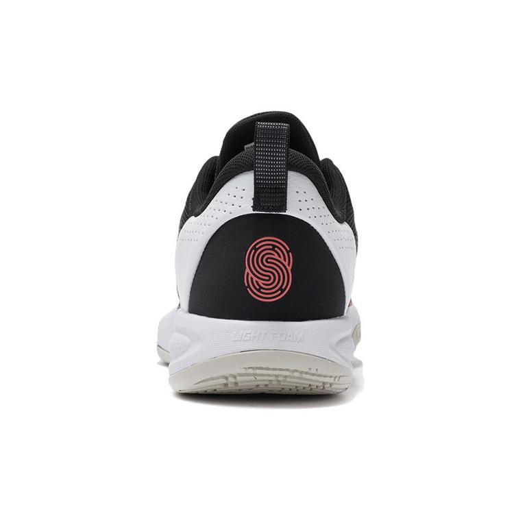 Li Ning Speed 8 Basketball Shoes Men's Low Top Black/Standard White ABPS003-2