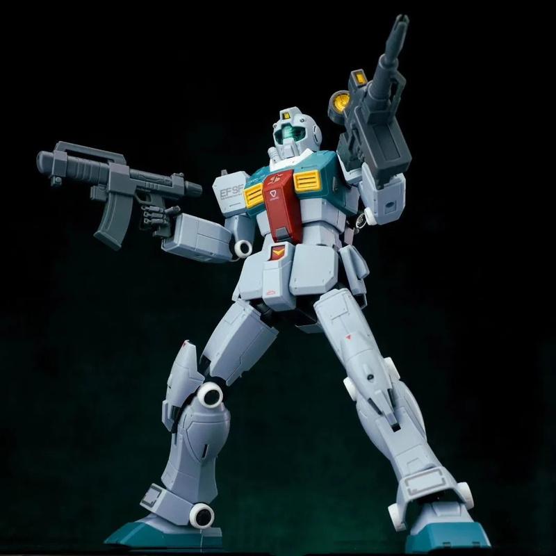 1/72 Scale Mobile Suit Rgm-79 Slugger Jim Model Kit Large Scale Assembly Model Kit Action Figures Desktop Ornament Boy Gift Toys