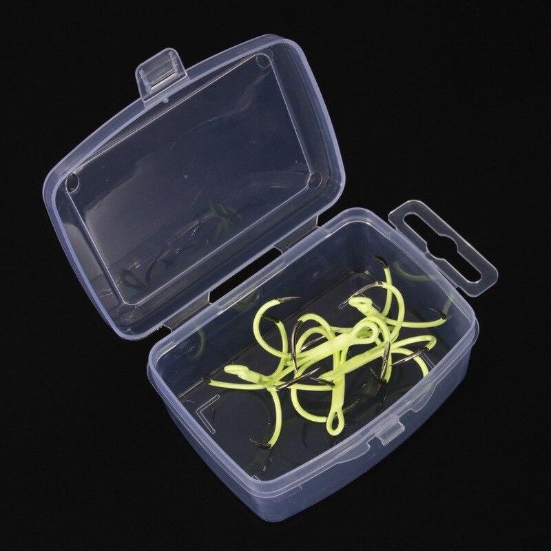 5Pc/box Fishing Jig Lure Without Squid Durable Fishing Hook Delicate Sharp Sea Fishing Four Anchor Hook Without Barbed Fishhook