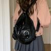 Personality Simple Multi-shoulder Oblique Straddle Commuter Bag Large Capacity Student Shoulder Travel Bag