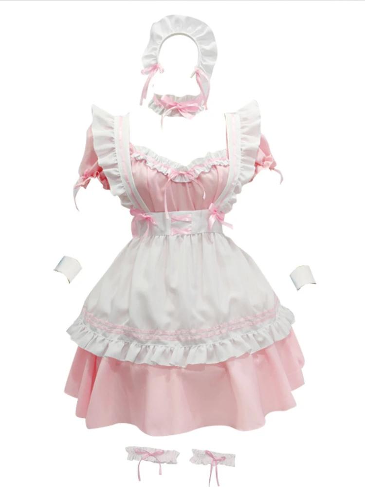 Christmas Maid Lingerie Dress Sweet Bunny Girl Costume Rabbit Woman Set Cosplay Costume Role Play Uniform Stage Performance Set