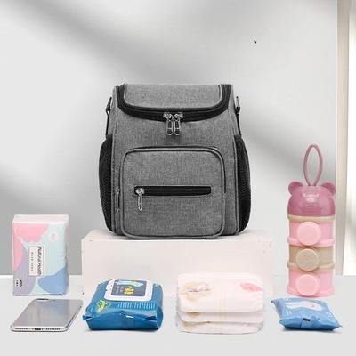 Mummy Large Capacity Bag Mom Baby Multi-Function Outdoor Travel Diaper Bags For Baby Care Travel Cup Holder Stroller Bag Fashion