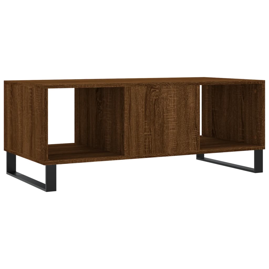 Coffee Table, Brown Oak, 102x50x40 Cm