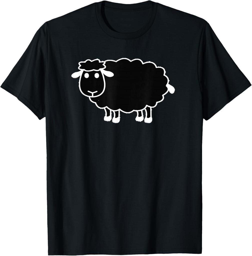 Zwart Schaap T-shirt