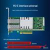 Hoodblue 10Gbps PCIe Dual SFP+ Fiber Optic Network Card (CN version)