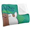 We Bare Bears Win Silky Supersoft Blanket