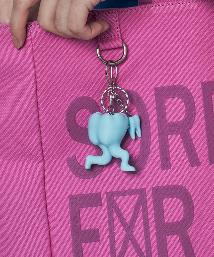 LOSERS CLUB Tooth Character Keyring Mint