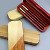 Scatola Espositore per Penne in Legno Custodia per Presentazione Penne con Coperchio Custodia per Collezione di Penne