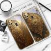 Emblème Classique Doré Pour Samsung A 31 32 A33 A34 35 14 A15 13 A16 25 26 50 52 53 54 55 56 70 71 72 73 Coque de téléphone en verre doré