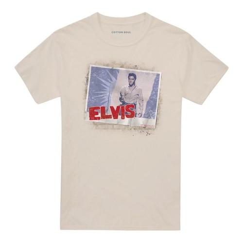 Elvis Presley Unisex Adult Tough Guy Poster T-Shirt