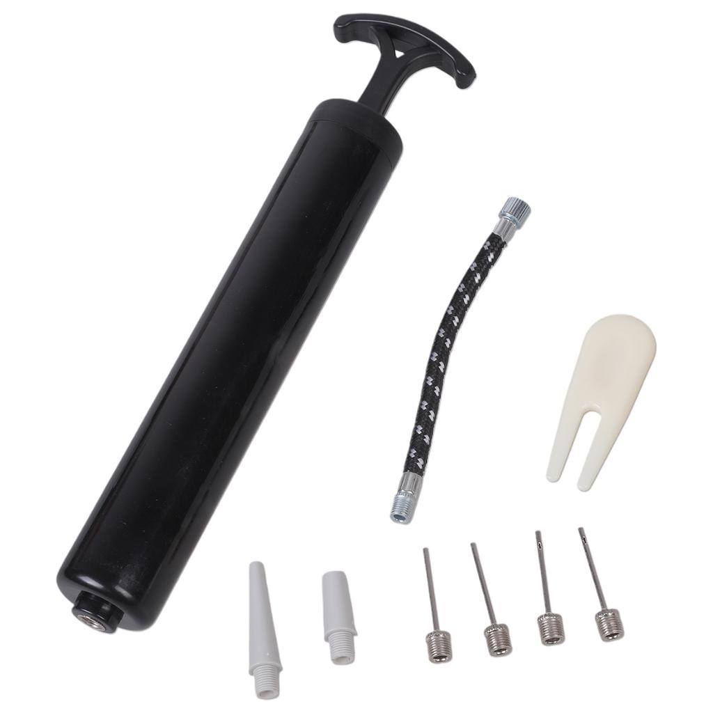Manual Airs Pump Small Bicycles Inflator with Needle, Nozzle, Hoses Bike Pumps for Volleyballs, Soccer, Basketball