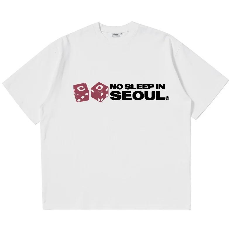 Unisex Oversized Cotton Tshirt Streetwear Graphic Tee