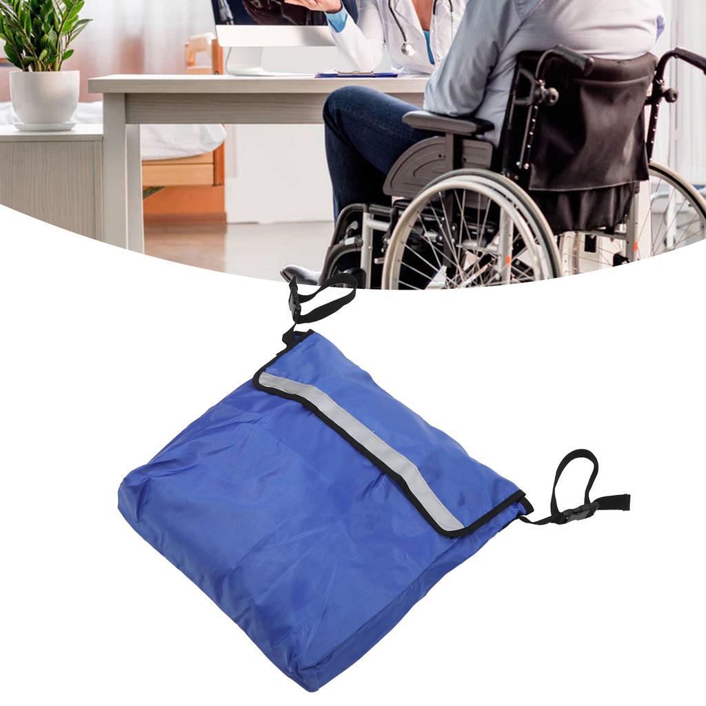 Wheelchair Bag   Shoulder Strap Waterproof Large Capacity Storage Wheelchair Carry Pack for Outdoor