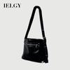 Ladies Tote Bag All-Match Large-Capacity Black Shoulder Messenger