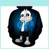 Cartoon Undertale Frisk 3d Print Hoodies Sweatshirt Pullover Sweatshirt Jacket