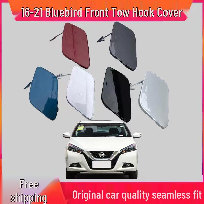 

Новая крышка буксировочного крюка переднего бампера Bluebird для моделей 2015-2019 годов Flame Red Painted Front Bumper Guard