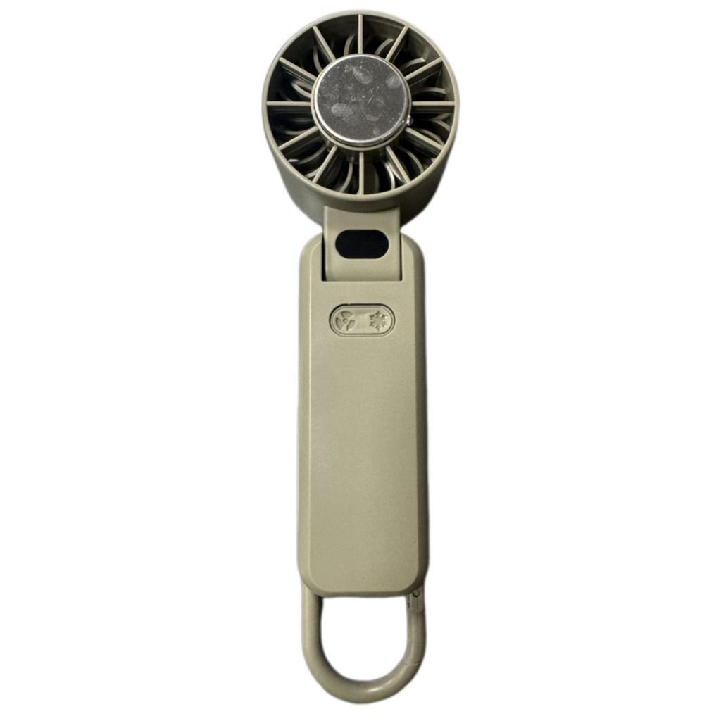 Foldable Mini Turbos Fan For Travel Digital Display Usb Charging Small Electric Fan For Home