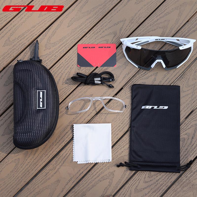 GUB Fotochromowe okulary rowerowe przeciwmgielne