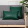 Premium Faux Distressed Leather Cushion Cover Handmade Pillow Case Sofa Bed