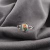 Spiny Oyster Handmade Gemstone Ring, 925 Solid Sterling Silver Ring Designer Jewelry, For Anniversary Gift