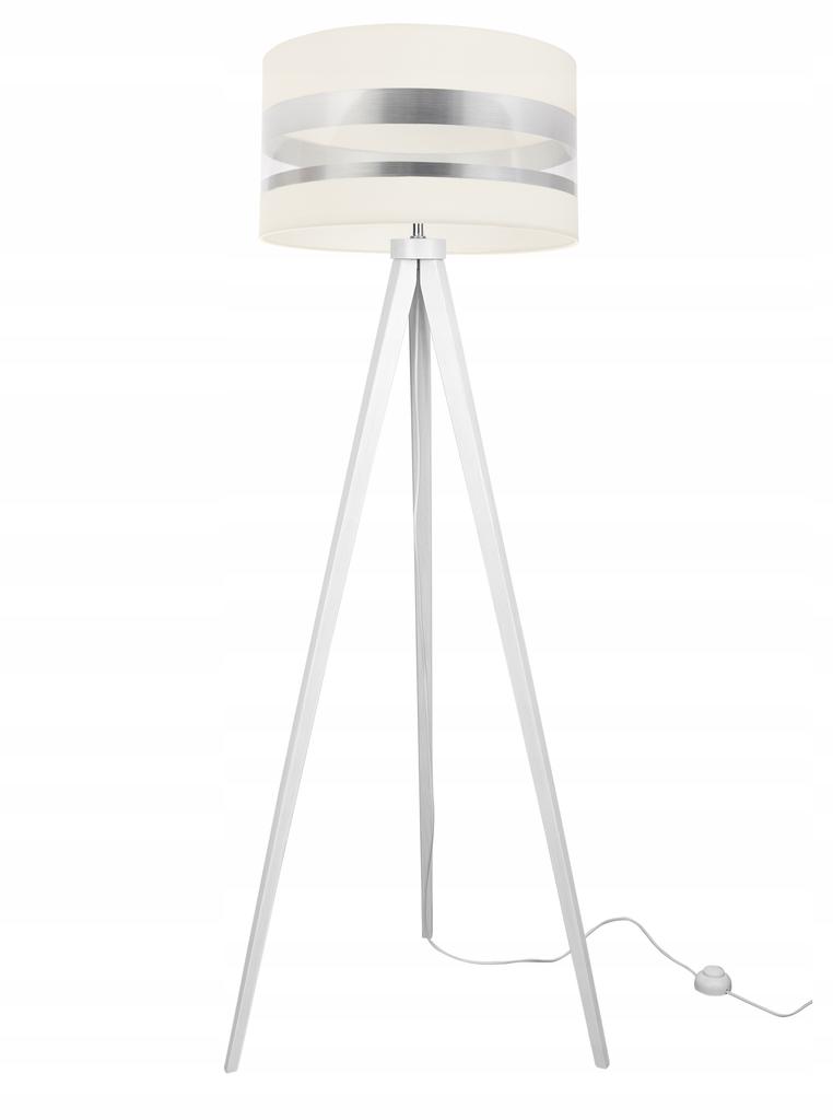 Loft Tripod Floor Lamp Chrome Lampshade Led Selection
