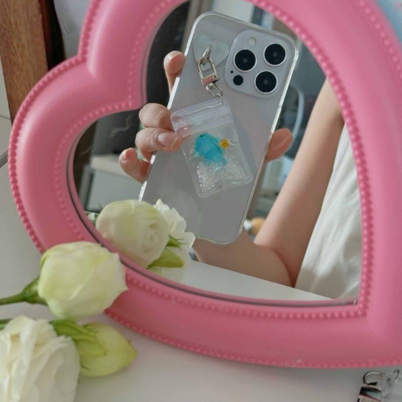 Fashionable Charm Phone Chain Accessory with Elegant Designs and Vibranting Color Portable Keychain Charm Pendant