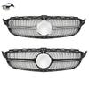 19-23 Mercedes C-Class W205 Front Grille with Camera Hole for Star Emblem