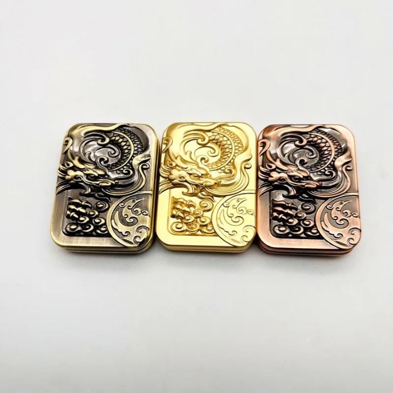 Magnetic Push Coin EDC Mechanical Slider Pushing Plate Metal Relieve Stress Relief Toy Antistresse Mini Fidget Relieving Anxiety