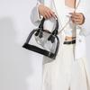 Fashion Transparent Popular Shell Bag New Trendy Fashion Messenger Bag PVC Chain Trendy Shoulder Bag