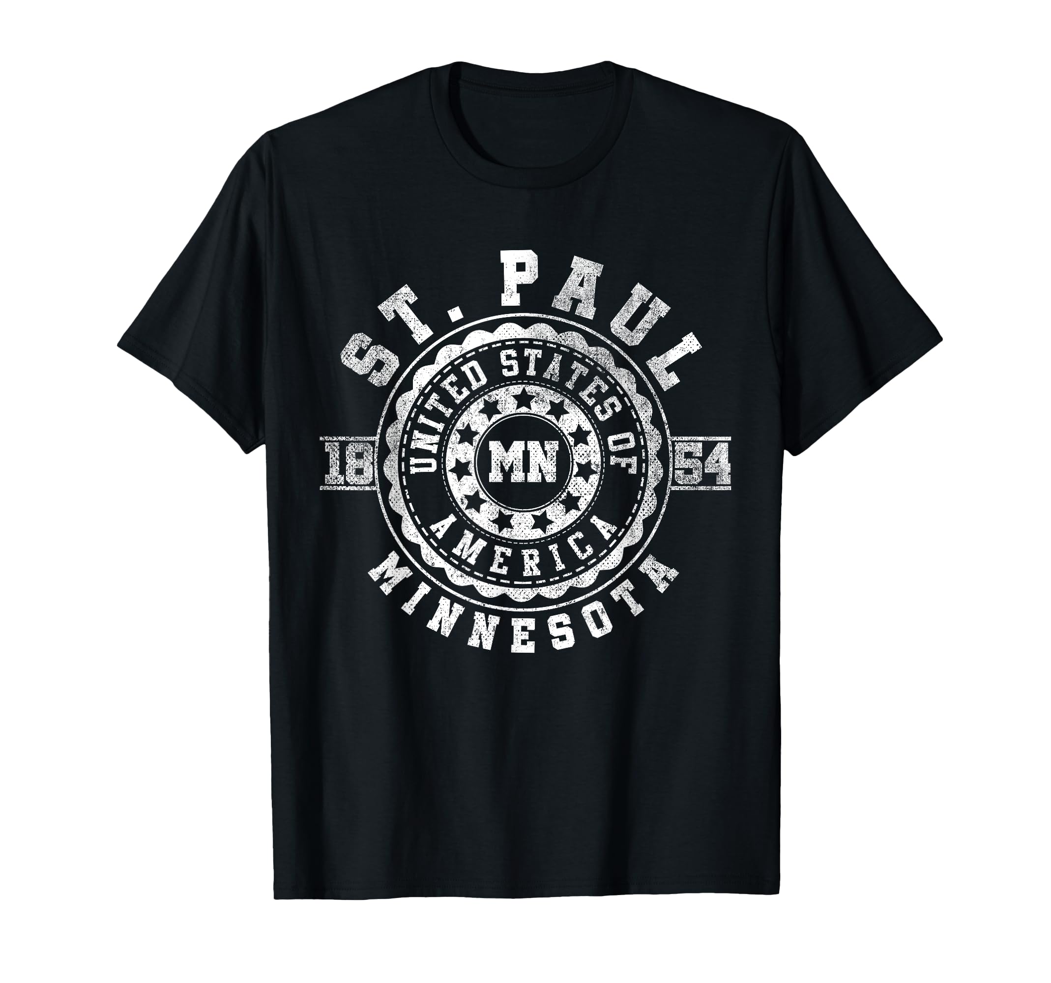 

Paul MN Minnesota St. T-Shirt чёрный