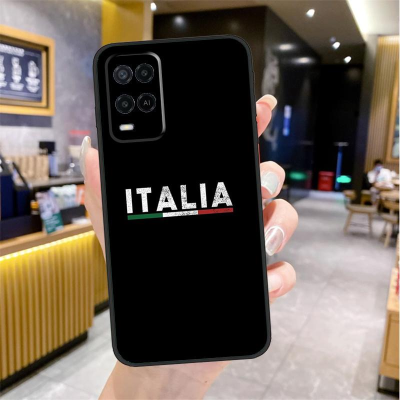 

Italy Italia National Flag Case For Oppo A74 A54 A94 A78 A98 A18 A60 A80 A40 A38 A58 A96 A76 A16 A15 A17 A57 A77 A5 Pro OPPO A80 5G