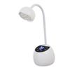 Gooseneck Nail Lamp Rechargeable Infrared Sensor LCD Screen LED Nail Light Dryer with 12 Light Chips for Home Use