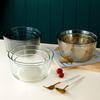 Nordic Heat-Resistant Glass Bowl - Creative Round Salad & Fruit Serving Dish