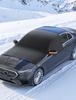Car Snow Cover, Front Windshield Sunshade, Glass Sun Visor, Thickened Magnetic Snow Cover, Anti-freezing Half Cover, Car Cover