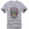 Mens Cotton Street Style TShirt Gothic Skull Graphic Print Summer 2025 Casual Tee Breathable Streetwear Classic Style Tee
