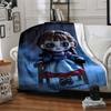 1pc AnnaBelle Blanket Lightweight Flannel Blanket Throw Blanket For Sofa, Bed, Travel, Camping, Livingroom, Office, Couch