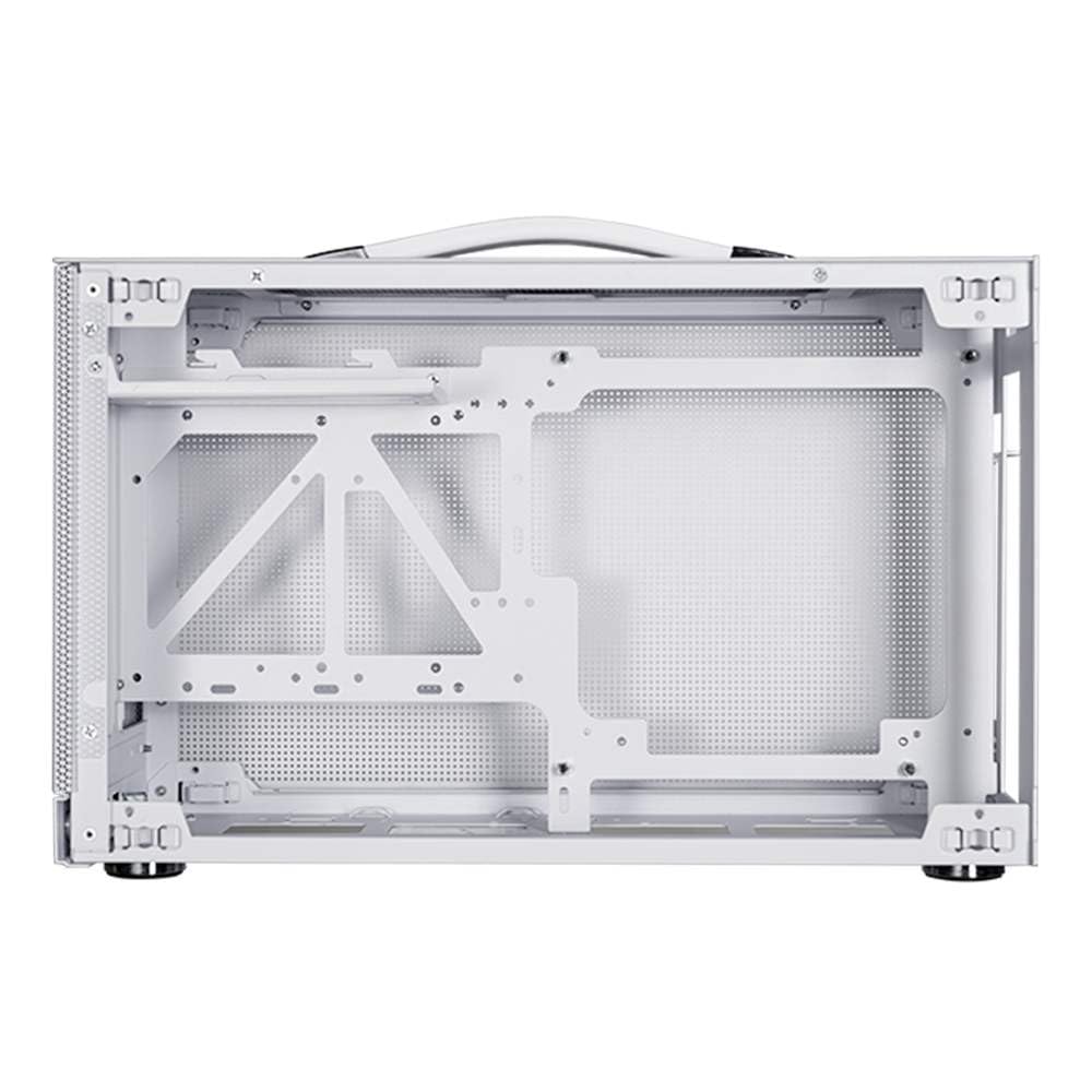 CPS K101MESH Case with Riser Card Highly Breathable Mesh on Four Sides Japanese WH-RCSET Mini-ITX Handle, Included, [Authorized Distributor]