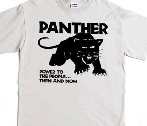 Black Panther Party All Power To People Shirt T-shirt Protest Revolution Unisex Unisex T-Shirt