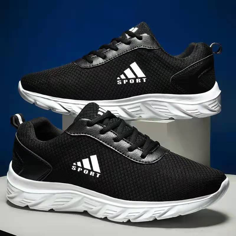 

Весенне-летняя мужская удобная модная дышащая повседневная обувь на мягкой подошве 44 белый