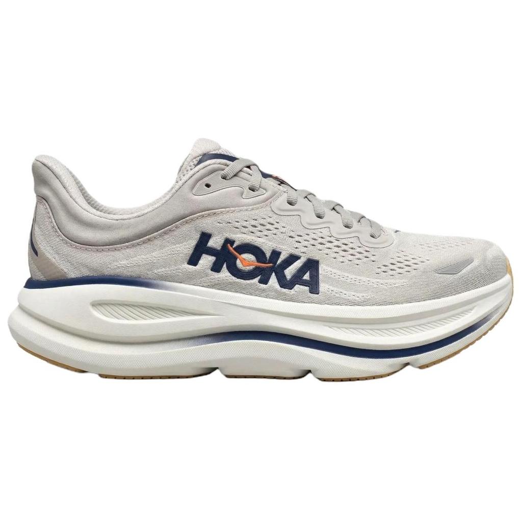 HOKA ONE ONE Bondi 9 Running Shoes Men's Gray 1162011-SCCG