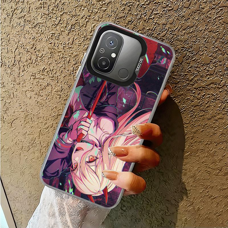 Anime Character Power CSM Soft Phone Case for Xiaomi Redmi 15C 15 14C 13C 12C Poco X5 X6 X7 Pro X3 F8 F7 Ultra M8 13 12 Cover Ba
