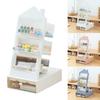 Desk Pen Pencil Holder Office Home Decorations Desk Brush Pen Holder Pen Container Desktop Ornament Pencil Storage Shelf