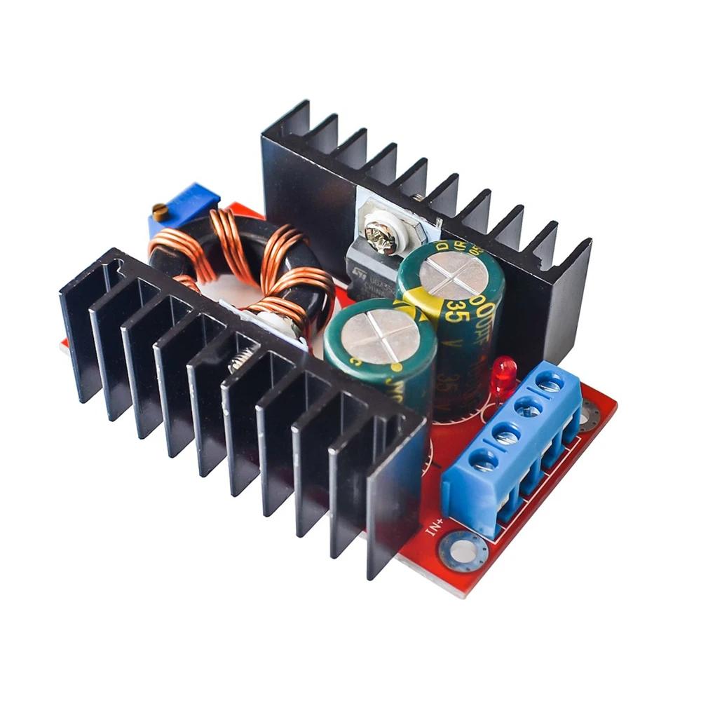 

Підвищувальний перетворювач DC-DC потужністю 150 Вт Регульований підвищуючий модуль блоку живлення 10-32 В до 12-35 В 10 A Модуль зарядної плати для ноутбука