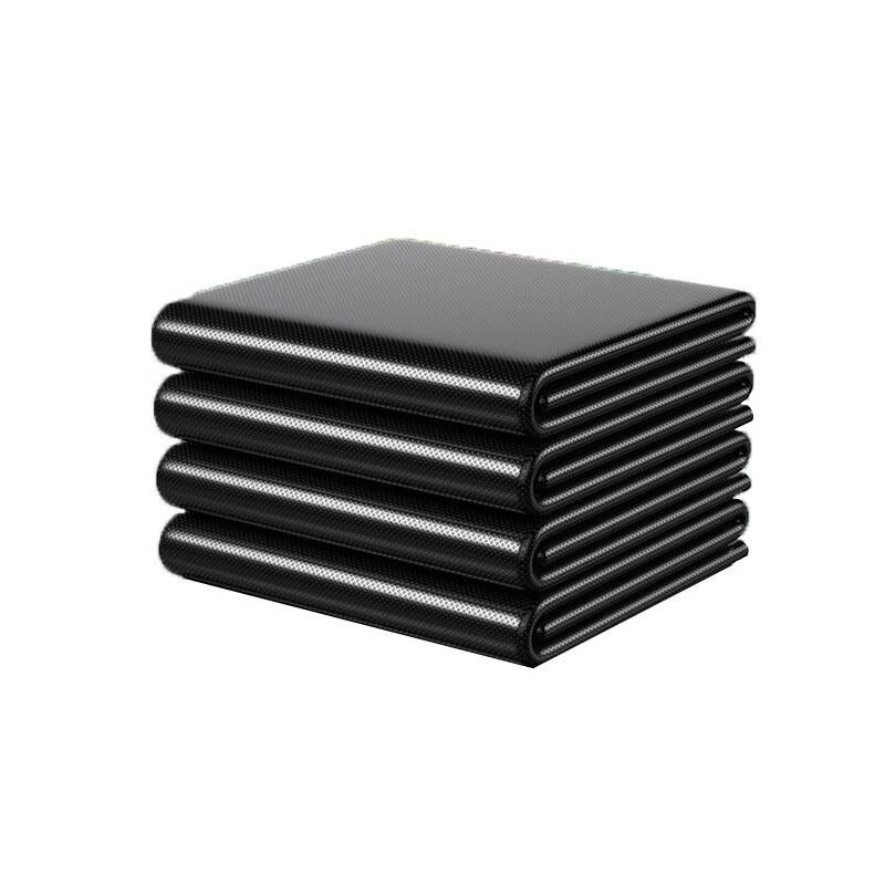 Heavy-Duty Black Garbage Bags