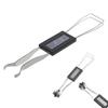 2 In 1 Multipurpose Keycap Switch Puller Set Keys Clamp Shaft Pull Dual-Purpose Stainless Steel Tool for Mechanical Keyboard