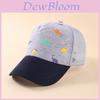 Dinosaur Kids Baseball Cap With Wide Brim Sun Protection For Spring Summer