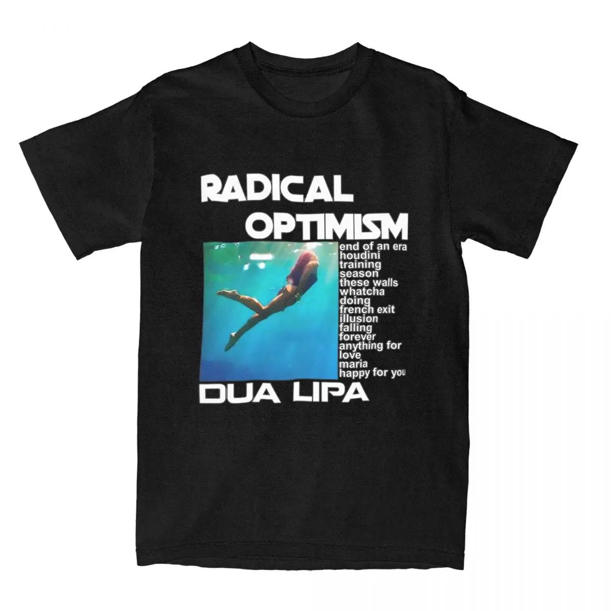 

Singer Dua-Lipaed Radical Optimism New Album T-Shirt Summer T-Shirts Cotton Leisure Tshirt For Men Short-Sleeve Tops 4XL