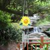 Sunflower Wind Chimes Pendant Metal  Window Windchimes Hanging Ornaments Home Outdoor Yard Garden Decoration