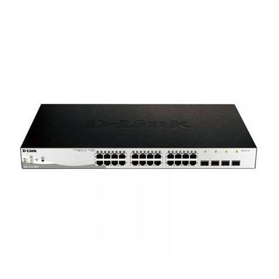 D-Link DGS-1210-28MP/E Switch 24xGb PoE+ 4xSFP Com